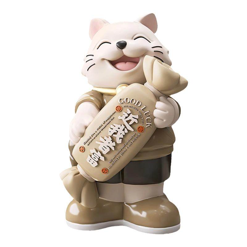 韵灿招财猫开业乔迁礼物落地音响