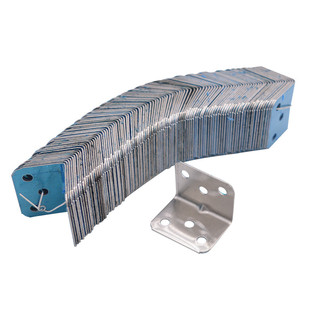 包邮鸿盛发不锈钢加厚角码90度直角L型卓椅橱衣柜固定连接件角铁