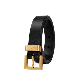 皮尔卡丹官方牛皮皮带女款配牛仔裤高级感轻奢小众皮带送女友礼物