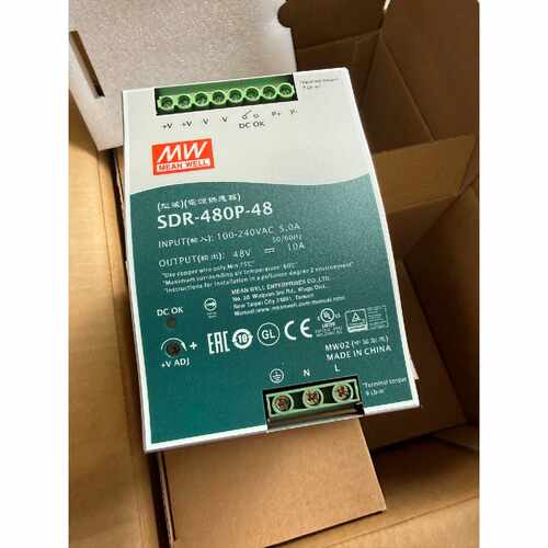 询价-明纬SDR-480P-48开关电源，台湾明纬480W 48V