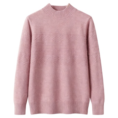 罗蒙品牌妈妈针织衫毛衣2025新款