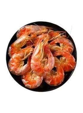 全干虾烤虾王烤虾干即食零食海产对虾干海虾海鲜食品海味解馋脆脆