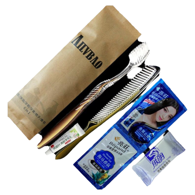 宾馆一次性牙刷牙膏