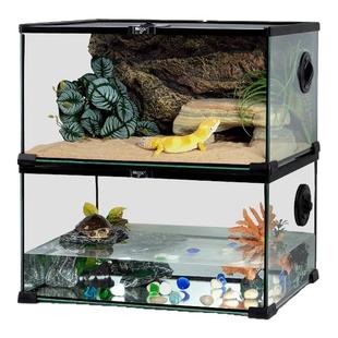 新派wacool玩酷爬宠缸守宫玻璃饲养箱宠物蛇爬缸角蛙乌龟鬃狮蜥蜴