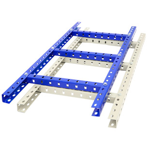 U型钢走线架钢制多孔通信机房桥架综合布线桥架强弱电开放式爬架