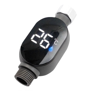 花酒LED温度计水温器花洒水龙头通用新款智能仅测安全温度计水温