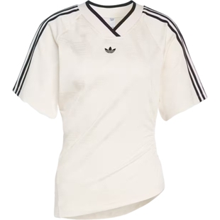 滔搏adidas阿迪达斯三叶草女子舒适运动休闲短袖T恤KC9122