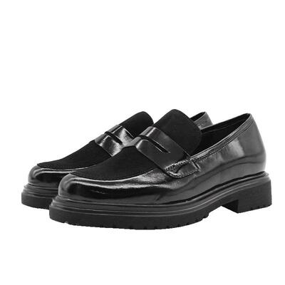 德国Gabor时尚厚底便士乐福鞋