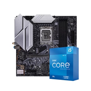 i5 14600K/12600KF14600k彩虹H610战斧B760 CPU主板套装