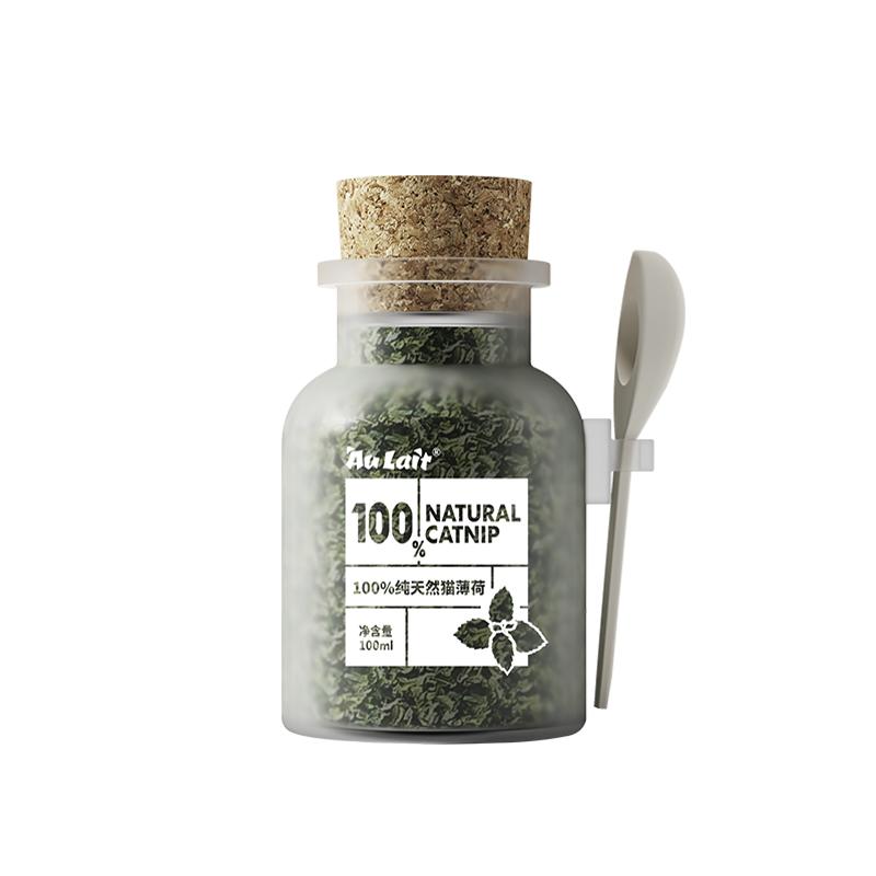 猫薄荷可食用高纯度化毛罐装粉末猫薄荷/木天蓼