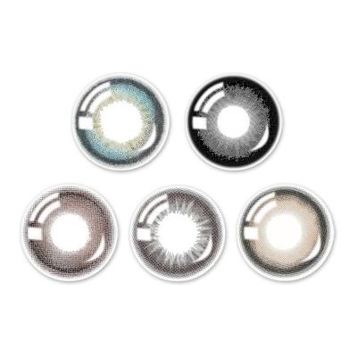 Derlmoon黛目美瞳日抛5片婚礼新娘棕色2025新款大直径隐形眼镜JD