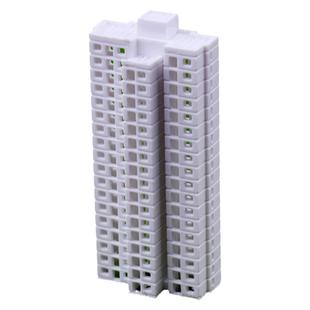 规划高楼沙盘模型大厦楼房微景观场景建筑模型制作材料塑料楼盘