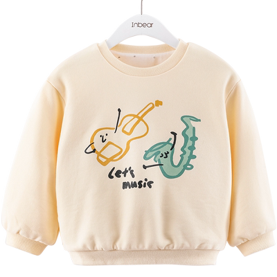 时尚小熊秋冬纯棉毛圈双层