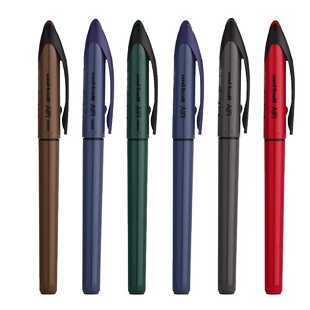 日本uni三菱铅笔黑科技笔UBA-188C国潮限定色签字笔0.5商务办公直液式水笔AIR自由控墨练字笔三棱中性笔0.7