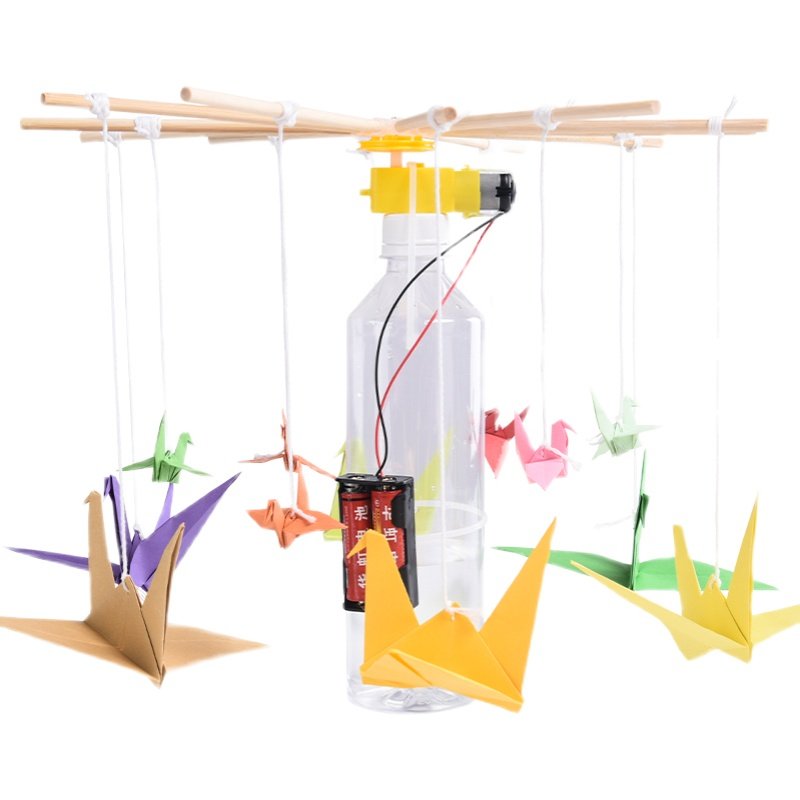 科技小制作发明小学生废物利用手工diy材料创意自制儿童环保作品