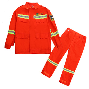 2022款森林防火服17款芳纶消防阻燃灭火服装扑火鞋靴 抢险服6件套