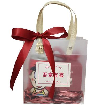 高级伴手礼套装礼品袋喜糖盒手提