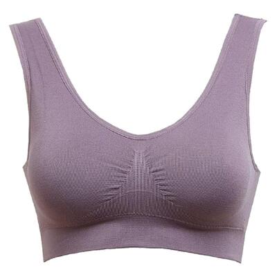 运动型跑步防震无钢圈聚拢文胸罩