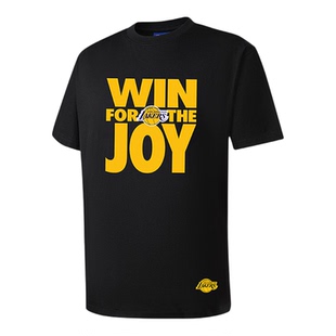 【东契奇同款】NBA官方库里东契奇球队口号T恤湖人/勇士运动休闲