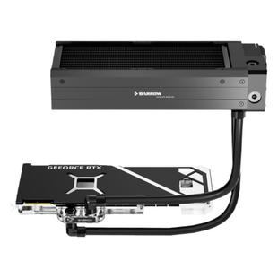 Barrow RTX3060 3070 2080Ti 4090/4080显卡水冷双显存一体散热器