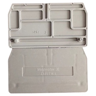 原装正品魏德米勒接线端子挡板1632090000 ZAP/TW 4 DB  适用ZDU4