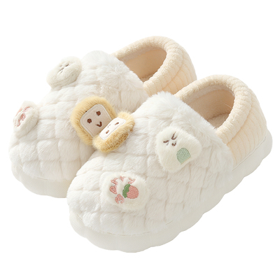 儿童棉拖鞋女童亲子包跟棉鞋