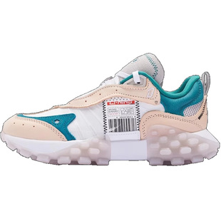 中国李宁女子春秋超载潮流运动鞋防滑耐磨舒适复古休闲鞋AZGS082