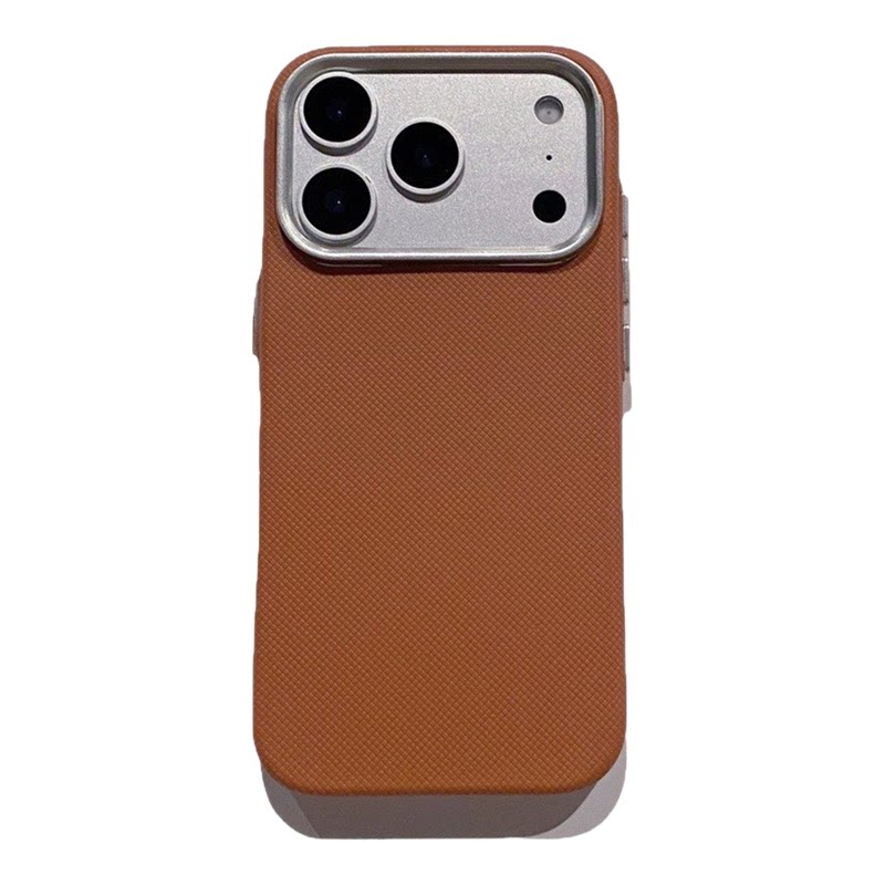 简约纯色格纹iPhone18ProMax手包