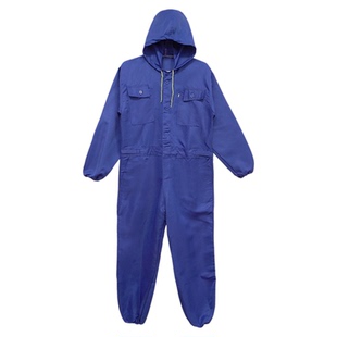 车间食品厂工作服套装生产加工分体连帽白色蓝色粉色无尘服洁净服