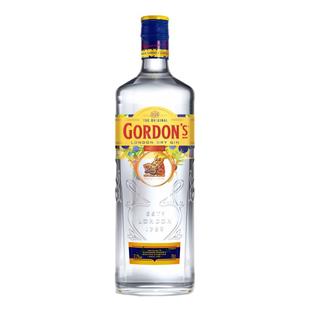 【自营】Gordon's/哥顿金酒700ml杜松子琴酒gin金汤力鸡尾酒基酒