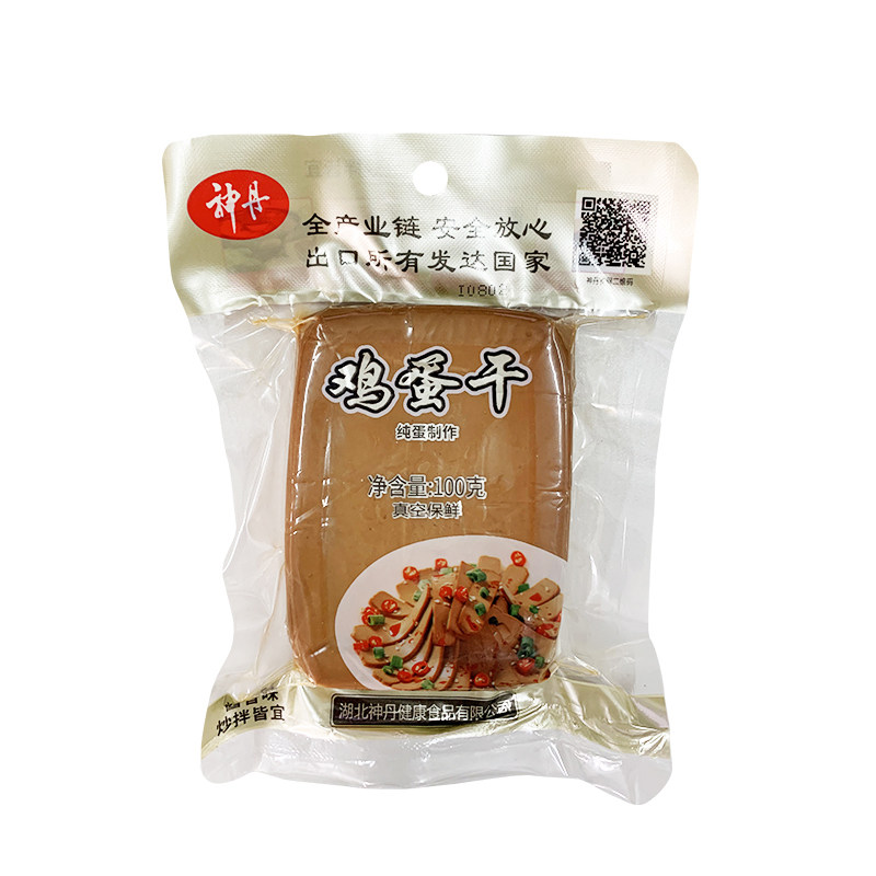 神丹100g大鸡蛋干开袋即食