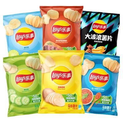 乐事薯片70g超大包原味