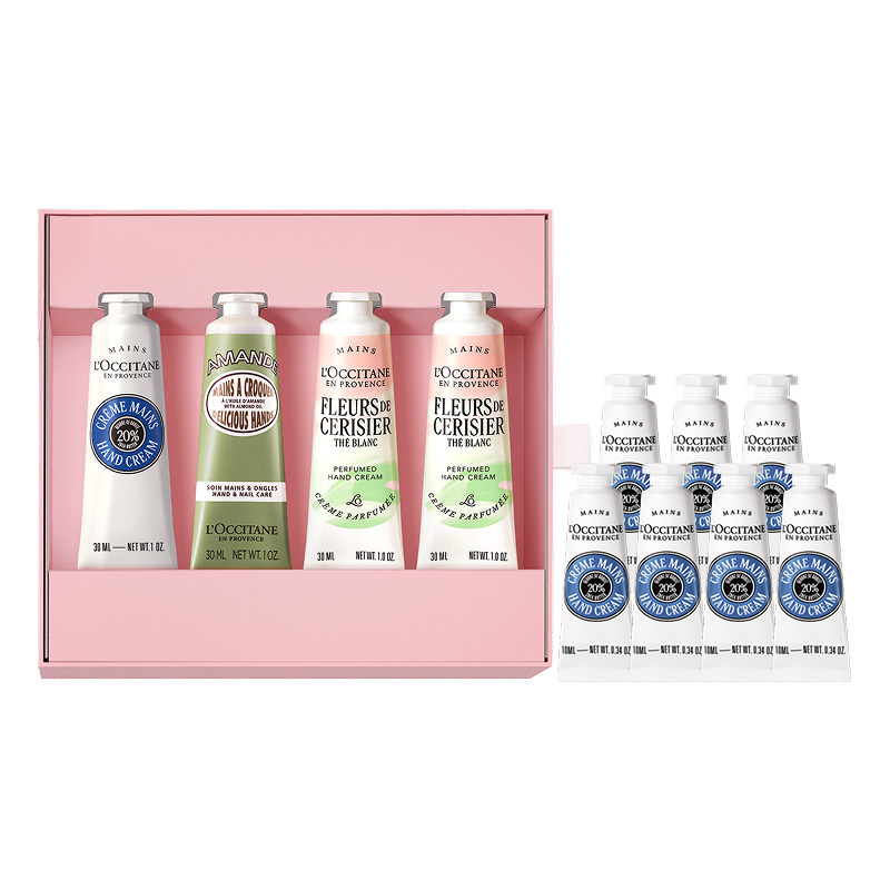 【超6支正装量】欧舒丹4支护手霜套装礼盒