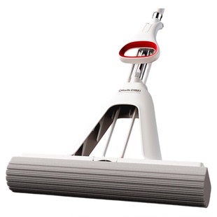 好媳妇对折胶棉拖把家用懒人拖地免手洗海绵头吸水2026新款一拖净