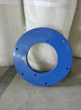 工业除尘滤芯六耳卡盘快拆机喷塑滤筒母盘大盘上盖盘子355