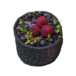 巴芙客杜夫朗格女神男士简约创意酷黑莓新款水果生日蛋糕蛋糕北京