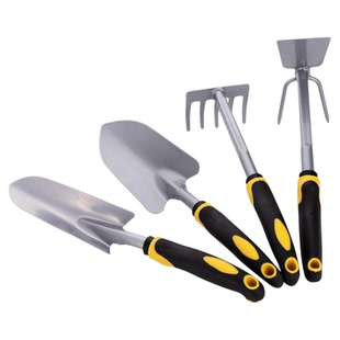 漫生活园艺工具盆栽挖土松土工具园林铲子锄头剪刀家用种植套装