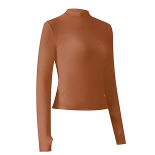 Lulla by Sea| Mildness 轻暖罗纹长袖半高领户外运动春秋打底衫