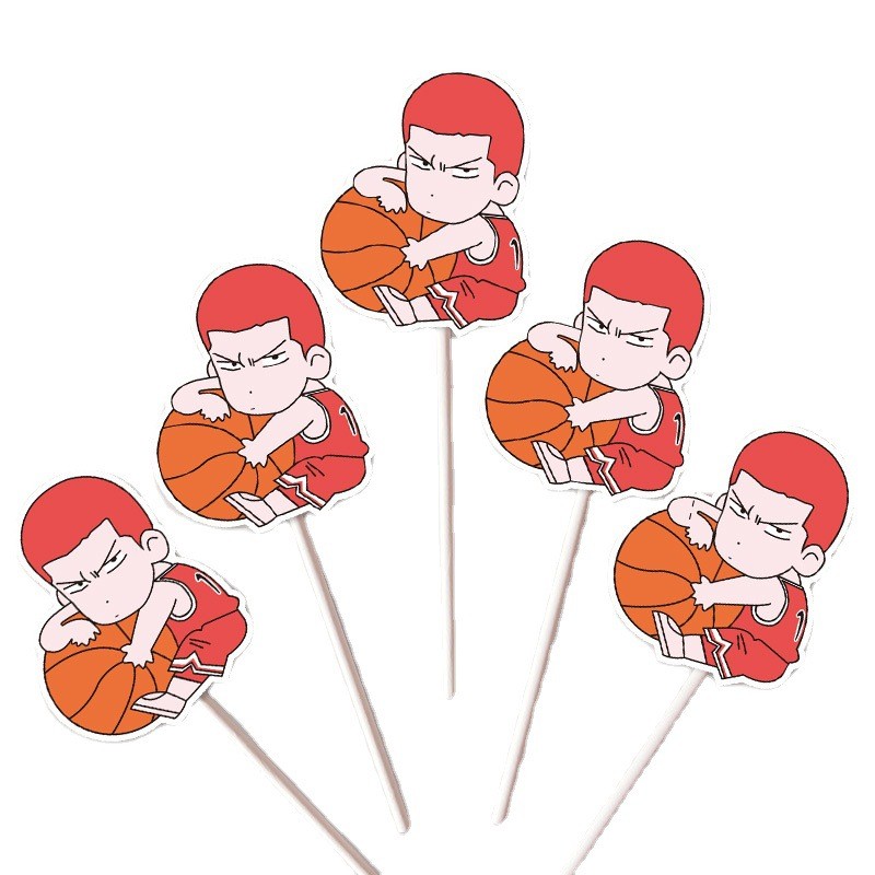 篮球小子主题生日布置篮球甜品台