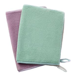 加厚家居清洁布家用吸水双层百洁布多功能双面超细纤维抹布