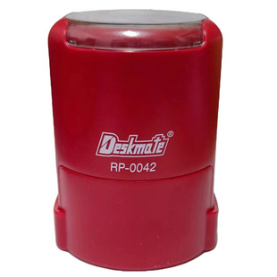 德士美进口回墨印油水性印章专用印台油墨水翻斗翻转章印壳子章盒