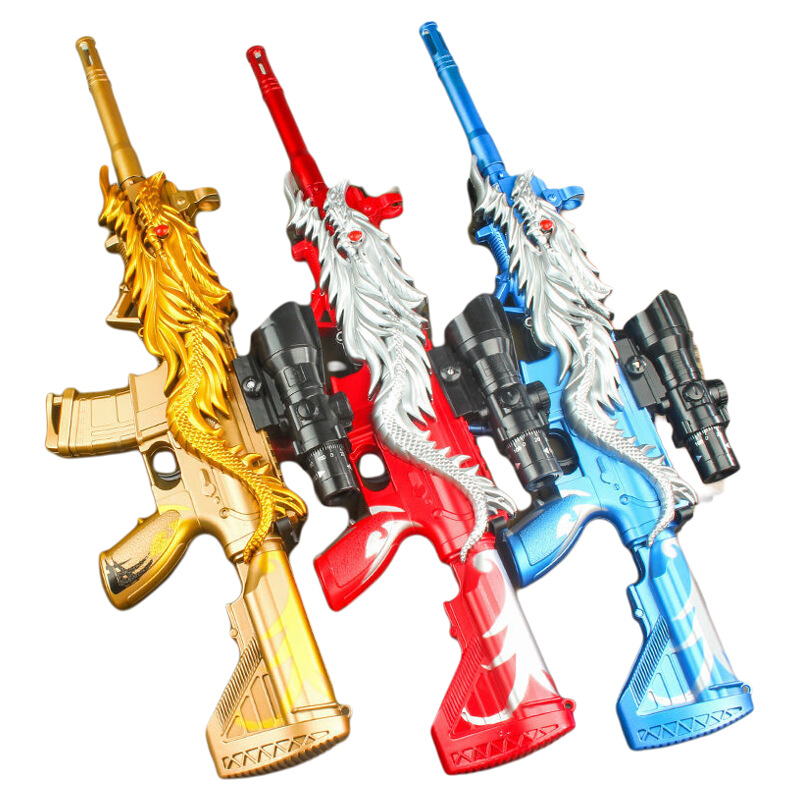 儿童吃鸡玩具枪男孩m416五爪金龙大号仿真黄金软弹金属手动新款