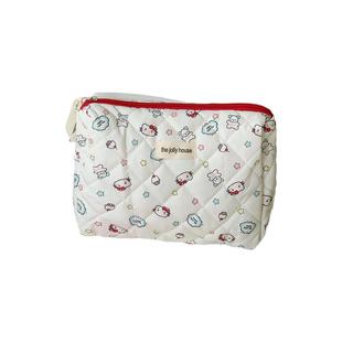 把可爱拎出街！高颜值化妆包女大容量便携式手拿收纳包旅行洗漱包