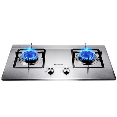 万和热销不锈钢家用节能燃气灶