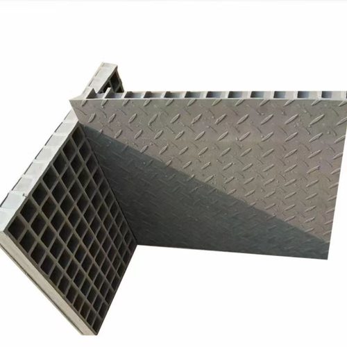 玻璃钢格栅盖板污水池玻璃钢*防静电配电房盖板花纹6550*盖板50