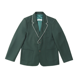 墨绿深绿西服外套校服西装南京师大南师附中高中礼服小学中学正装