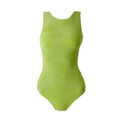 VALTOS泳衣女款泡温泉高级感海边度假细闪游泳衣三角连体露背泳装