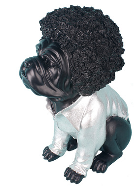 创意法国斗牛犬可爱风摆件