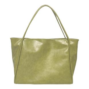 肥肥自制包包女士2025新款质感小众绿色大容量通勤单肩腋下托特包