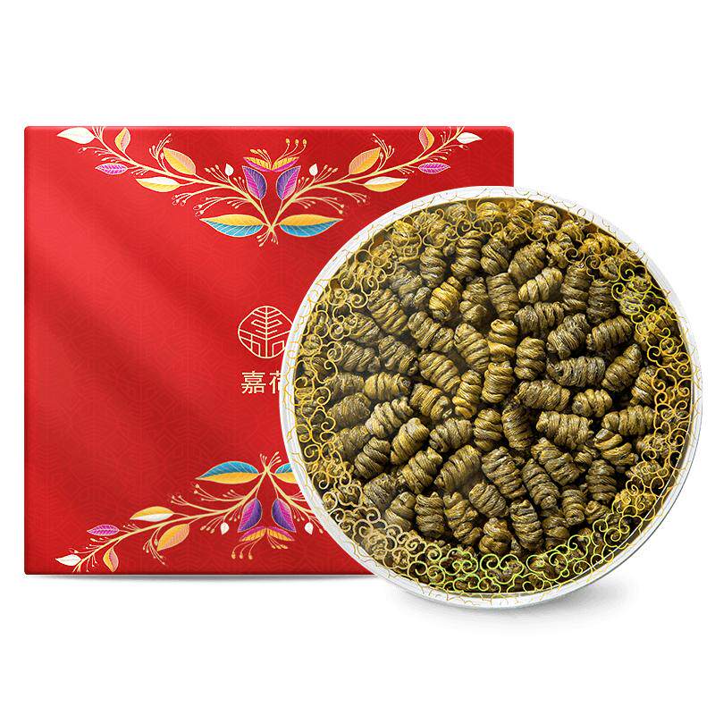 央企国药嘉荷铁皮石斛送礼官方正品旗舰店养生茶礼盒装150g